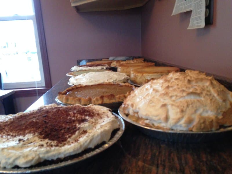 Marble Coutner with Baked goods